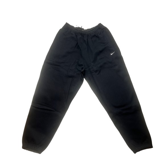 NEW MEN'S NIKE SOLO SWOOSH HEAVYWEIGHT FLEECE DRAWCORD SWEATPANTS SIZE SMALL #CW - Picture 6 of 7